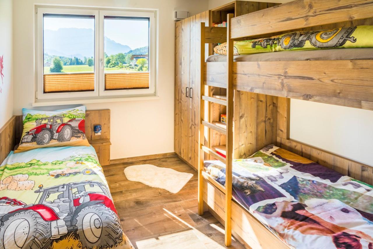 Apartment Motzenhof - Stadtnaehe Salzburg - Modernes Bauernhoferlebnis Inklusive Adnet Dış mekan fotoğraf